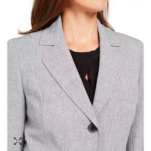 Kasper Two-button Blazer Grey - Like New